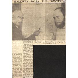 Walkway work this winter?