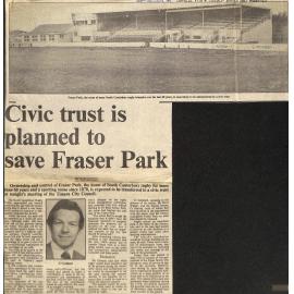 Civic trust is planned to save Fraser Park