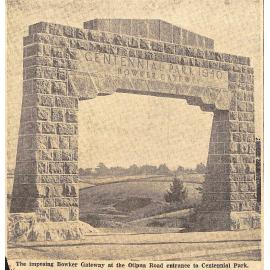 The Bowker Gateway at Centennial Park