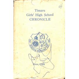Timaru Girls' High School Chronicle 1939: June 1939