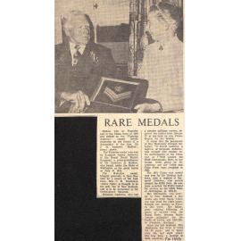 Rare Medals