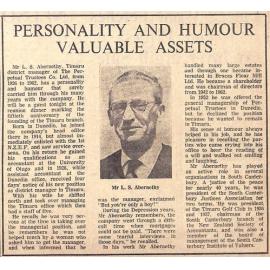 Personality and Humour Valuable Assets