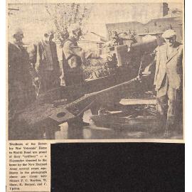 25 pounder at Beverley War Veterans' Home