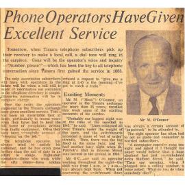 Phone Operators Have Given Excellent Service