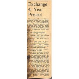 Exchange a 4 1/2 Year Project