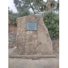 Timaru Harbour Board Centennial Plaque