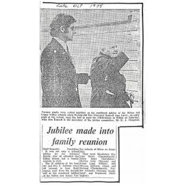 Jubilee made into family reunion