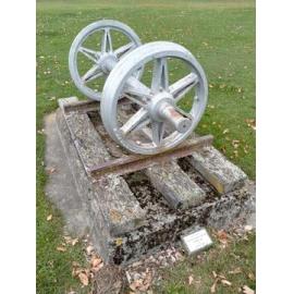 Fairlie Railway Station monument