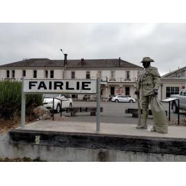 Trooper Mackenzie Statue, Fairlie