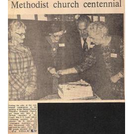 Methodist church centennial