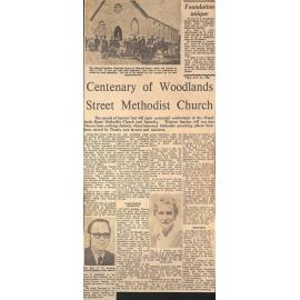 Centenary of Woodlands Street Methodist Church / Foundation Unique