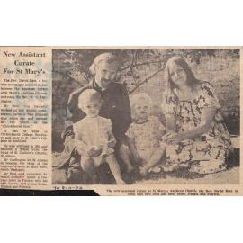 New Assistant Curate For St Mary's 