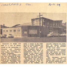 Missionary Revival Centre church nearing completion