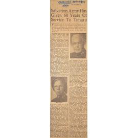 Salvation Army Has Given 68 Years Of Service To Timaru