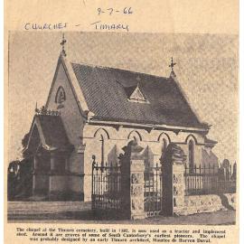 Fate of Cemetery Chapel Hanging in the Balance