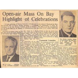 Open-air Mass On Bay Highlight of Celebrations