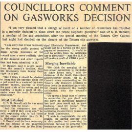 Councillors Comment on Gasworks Decision