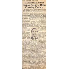 Strathallan Street: Council Seeks to Delay Crossing Closure