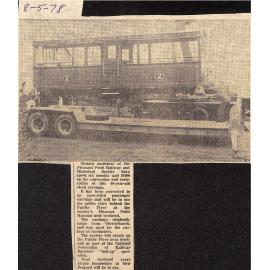 Restoration of stock carriage at Pleasant Point Museum