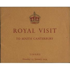 Royal Visit to South Canterbury Timaru Monday 25 January 1954