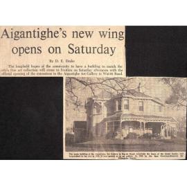 Aigantighe's new wing opens on Saturday