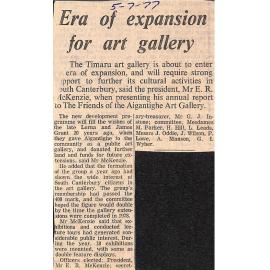 Era of expansion for art gallery