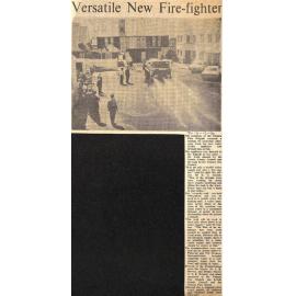 Versatile New Fire-fighter