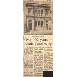 Over 100 years in South Canterbury
