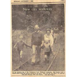 Centennial Park Walkway opens