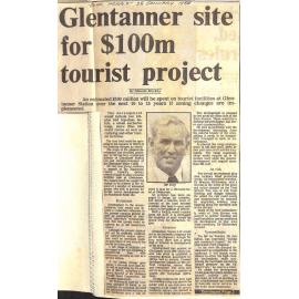 Glentanner site for $100m tourist project