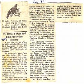 SC Royal Forest and Bird Protection Society