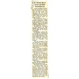 SC Branch Royal Forest and Bird Protection Soc