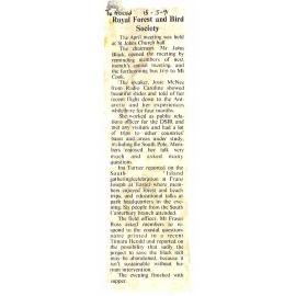 Royal Forest and Bird Society