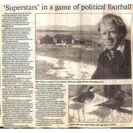  'Superstars' in a game of political football