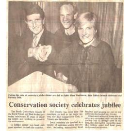 Conservation society celebrates jubilee