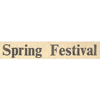 Spring Festivals