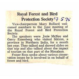 Royal Forest and Bird Protection Society