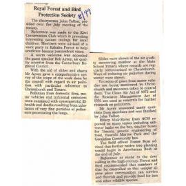 Royal Forest and Bird Protection Society