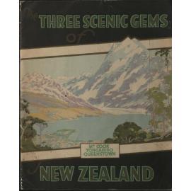 The three scenic gems of New Zealand 1929