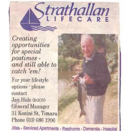 Strathallan Lifecare advertisement