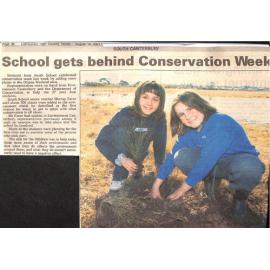 School gets behind Conservation Week