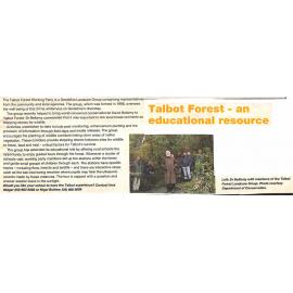 Talbot Forest - and educational resource