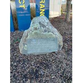 Timaru West School war memorial plaque