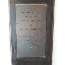 Government Life Building  plaque