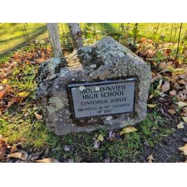 Mountainview High School centennial jubilee plaque