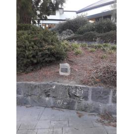 Isobel Mayman memorial plaque