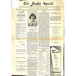 The Rugby Special vol.1 no.1 July 19 1929