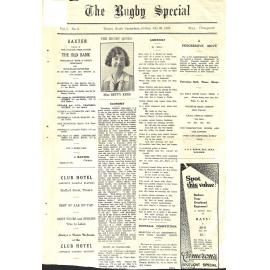 The Rugby Special vol.1 no.2 July 26 1929