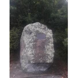 Centennial Park Lake Development plaque