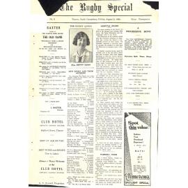 The Rugby Special vol.1 no.3 August 2 1929